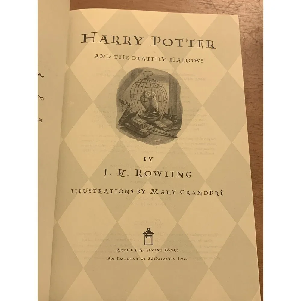 Harry Potter and the Deathly Hallows, July 2007 1st edition Page 759 error‎ copy